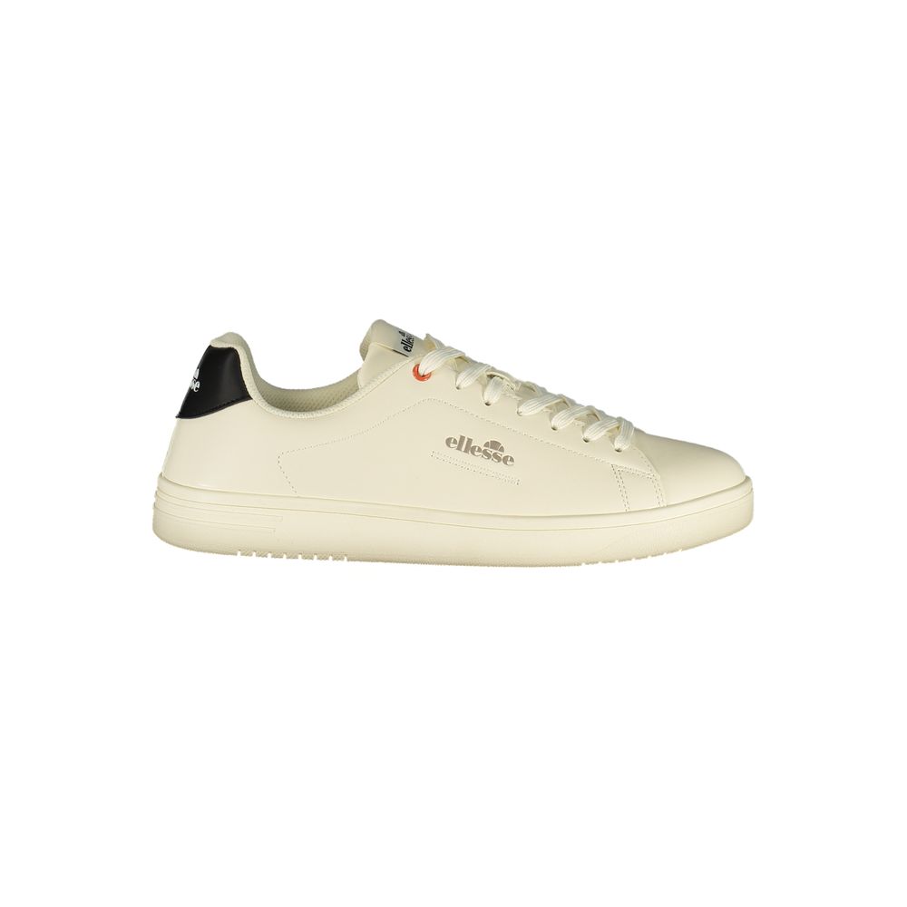 Ellesse White Polyurethane Men's Sneaker