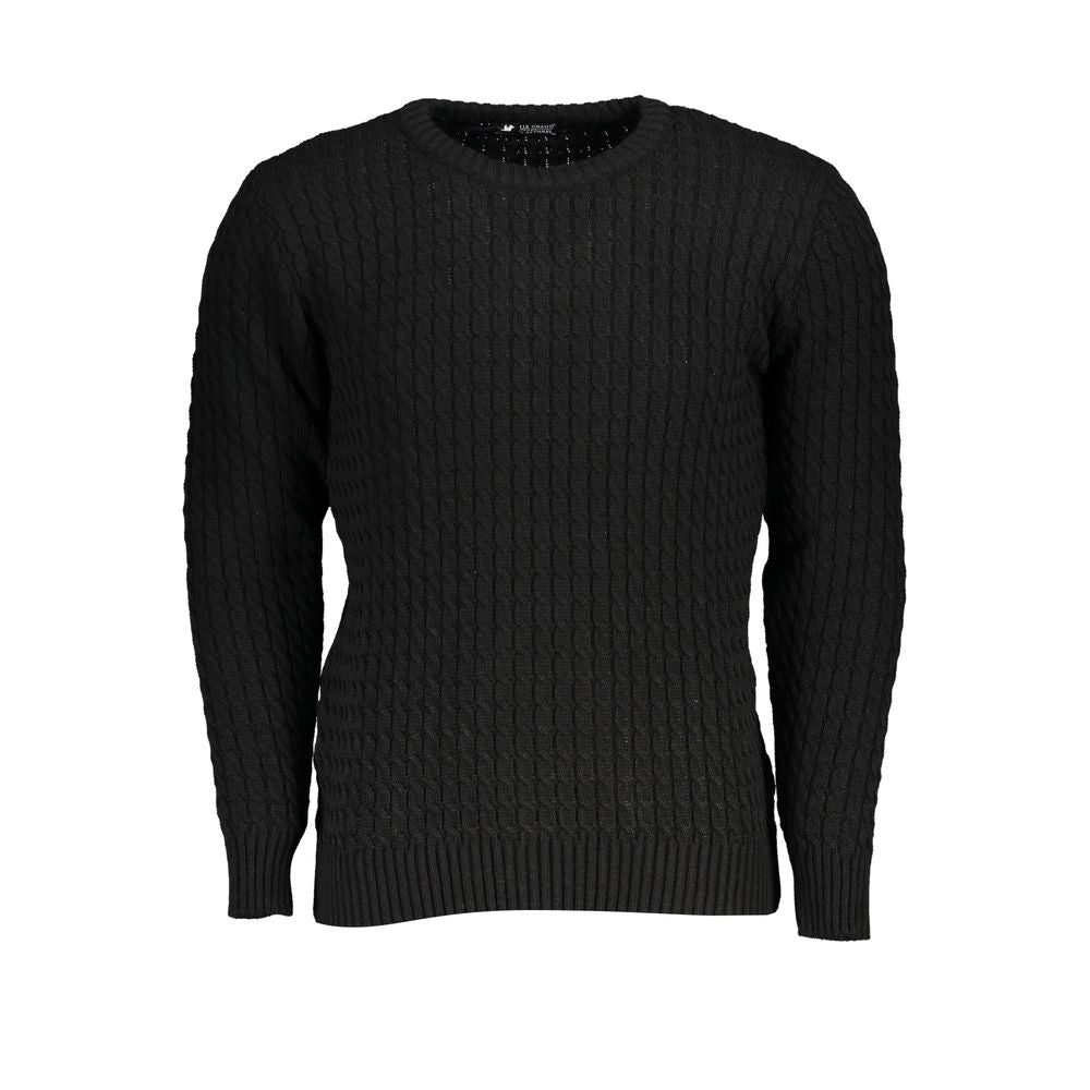 U.S. Grand Polo Nero Acrilico Men Sweater