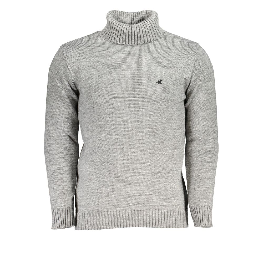 U.S. Grand Polo Grigio Acrylic Men Sweater