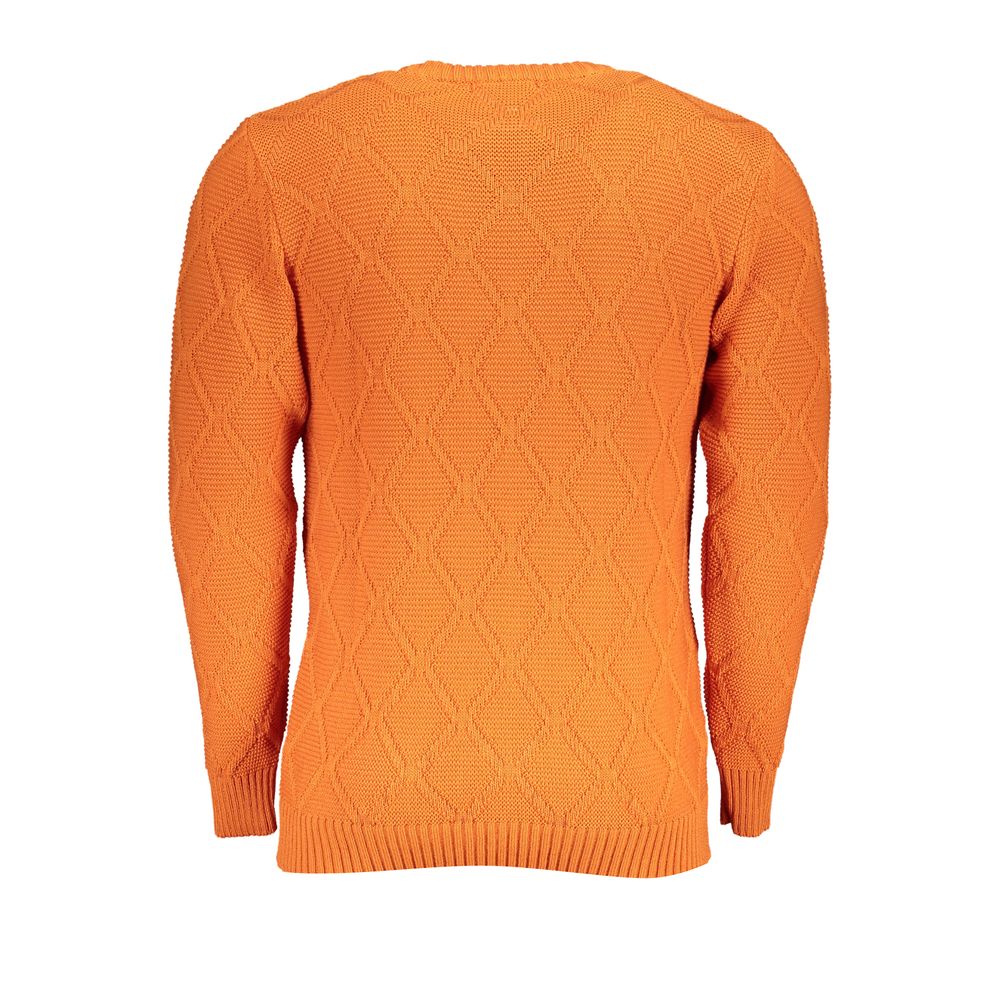 U.S. Grand Polo Arancione Acrylic Mens Sweater