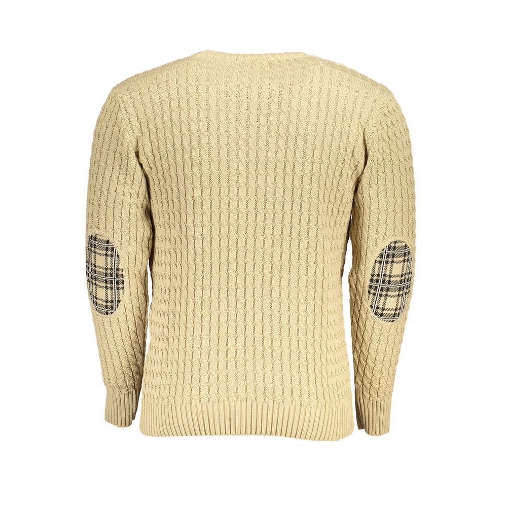 U.S. Grand Polo Beige Acrylic Men Sweater