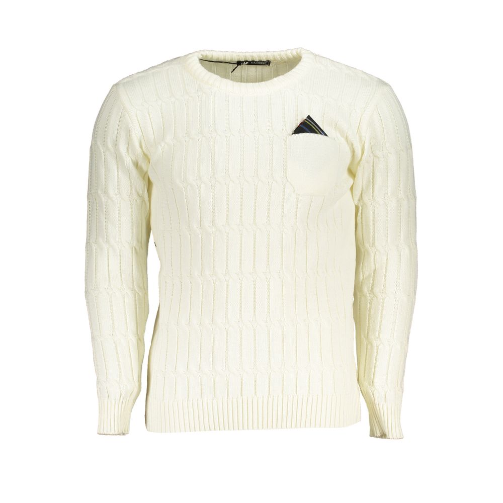 U.S. Grand Polo Bianco Acrylic Men Sweater