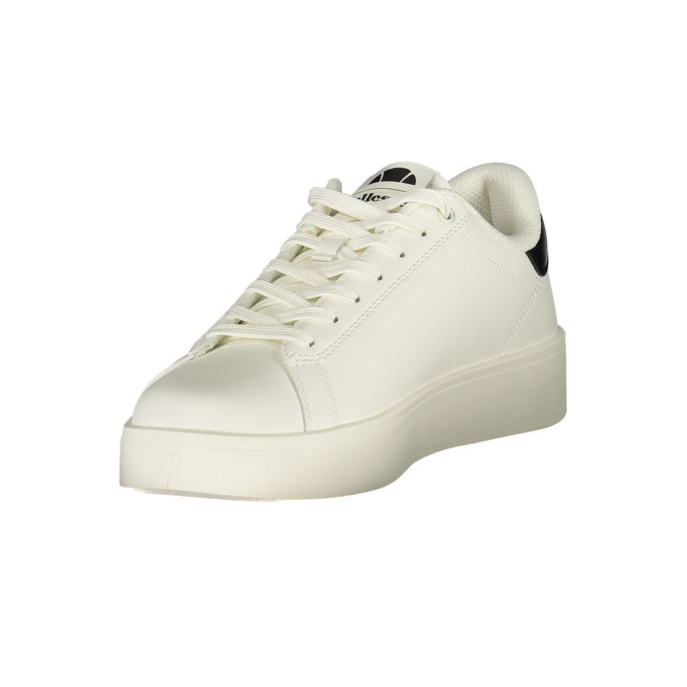 Ellesse Bianco Polyurethane Men Sneaker