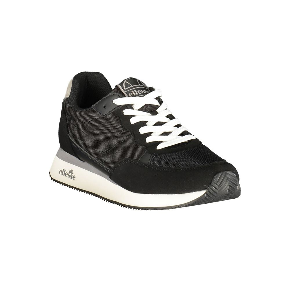 Ellesse Black Polyester Men Sneaker