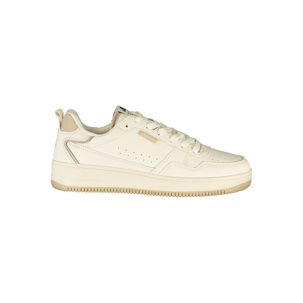 Ellesse Bianco Polyurethane Women Sneaker