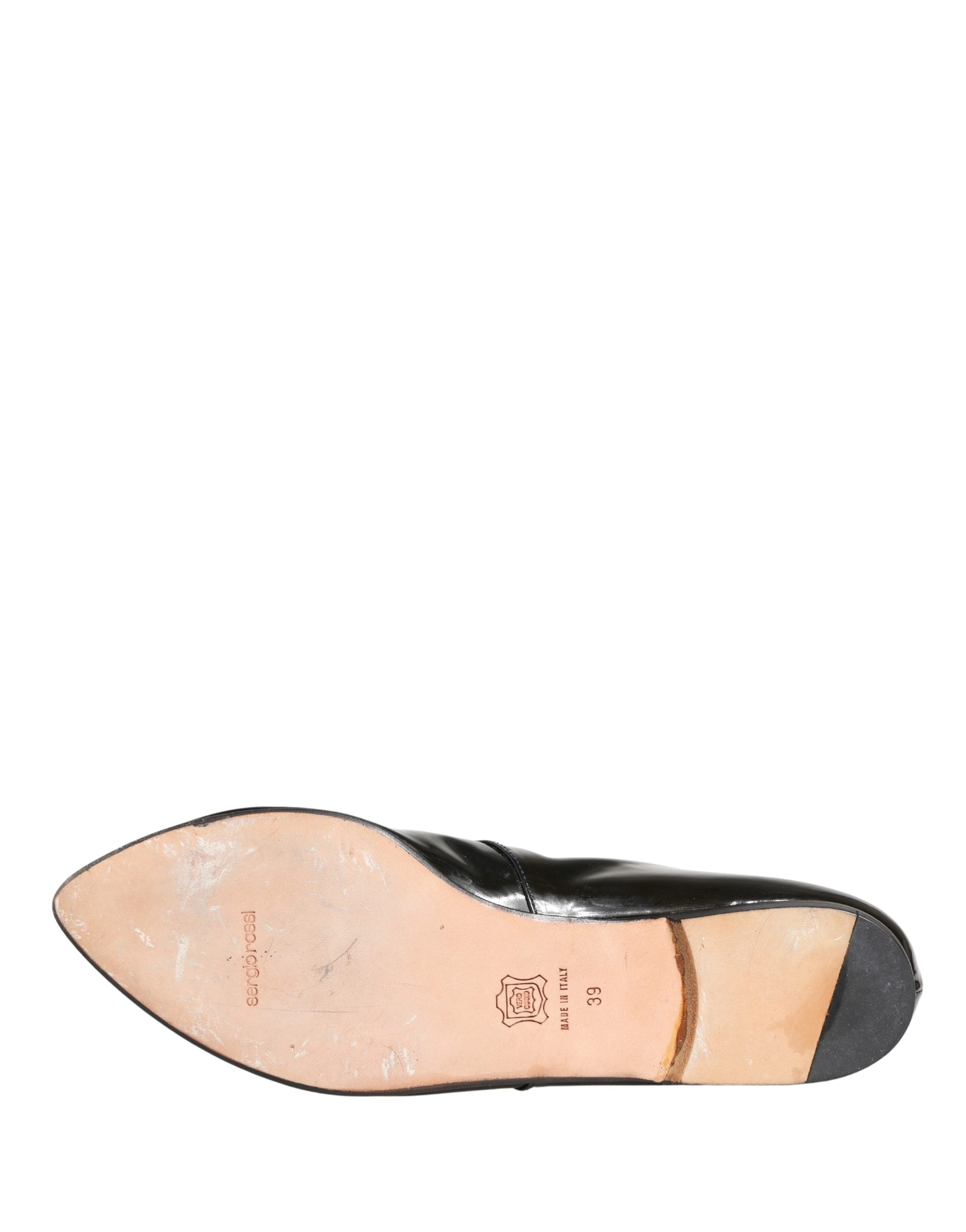 Dolce & Gabbana Black Leather AnkleBoots Shoes