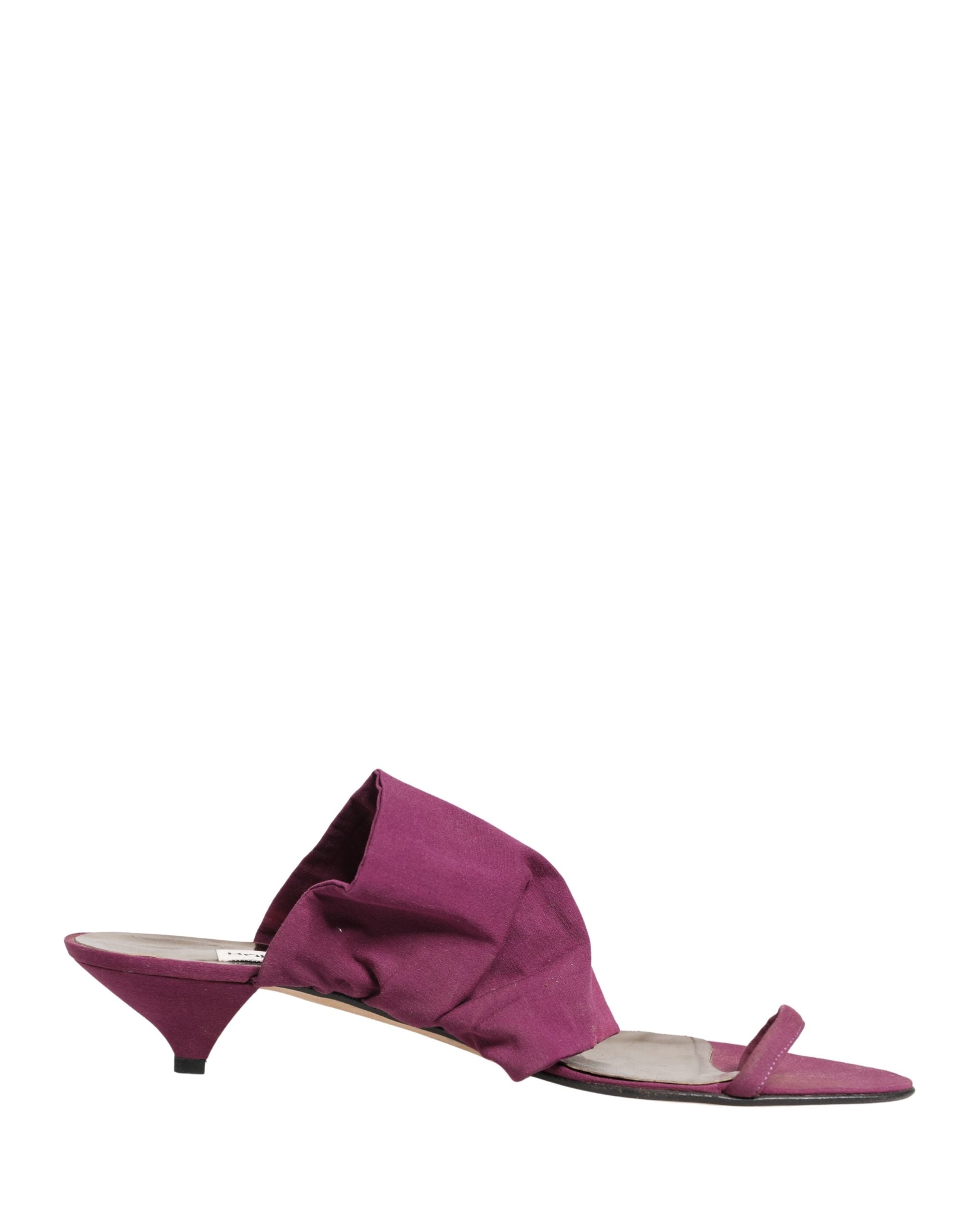 Dolce & Gabbana Violet Heels Sandals Shoes