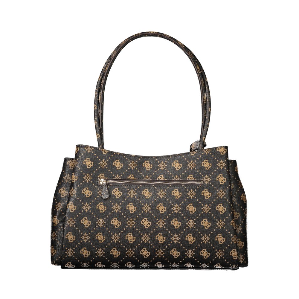 Guess Jeans Marrone Polyurethane Women Handbag