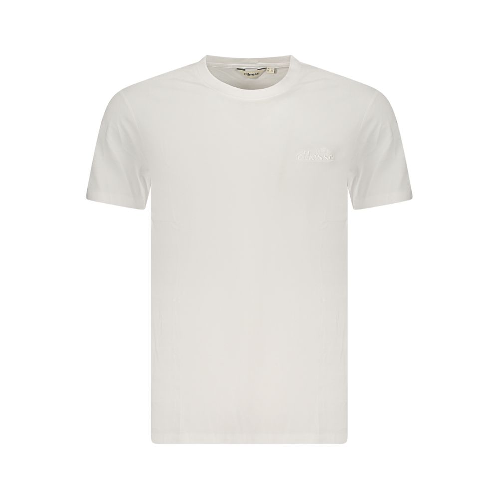 Ellesse Bianco Cotton Men T-Shirt