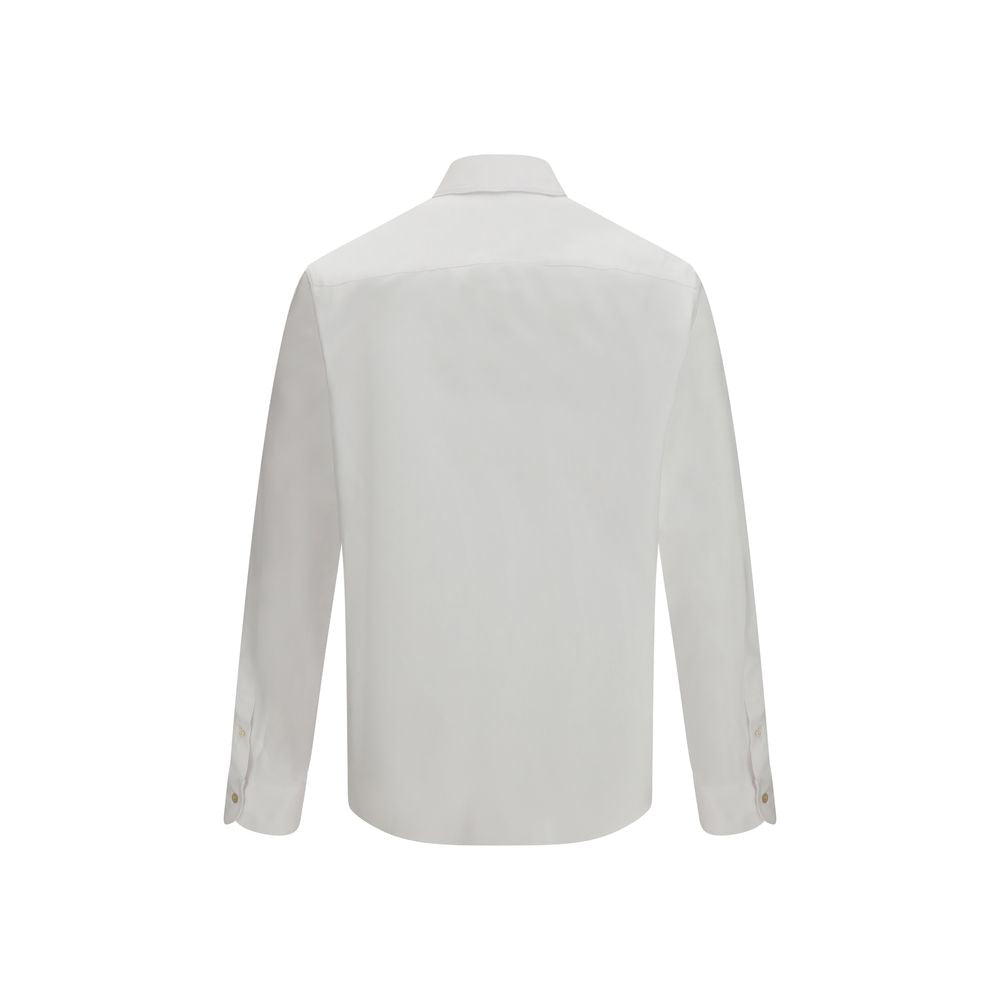 Valentino White Cotton Dress Shirt LUNESCAPE