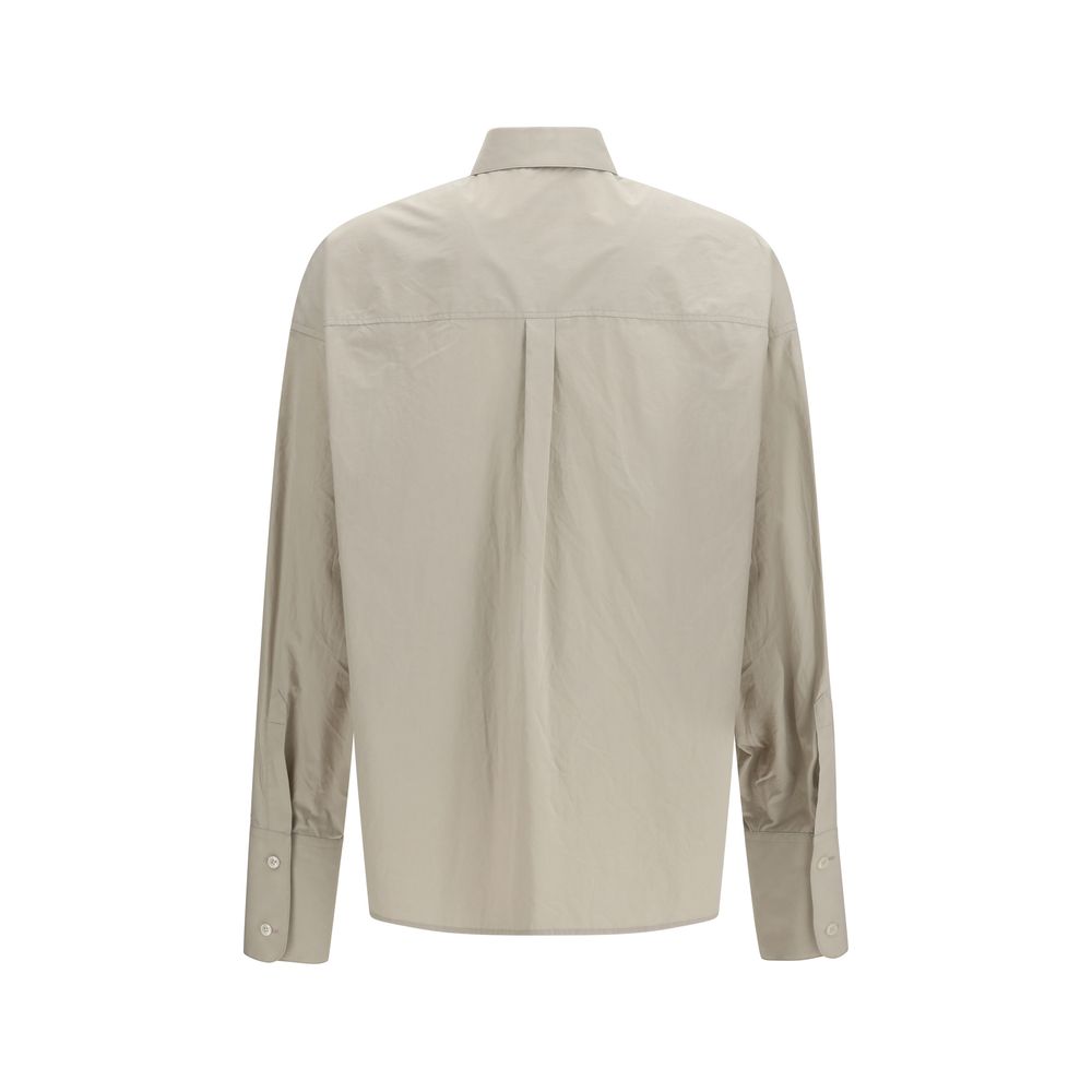 Dolce & Gabbana Beige Cotton Dress Shirt LUNESCAPE