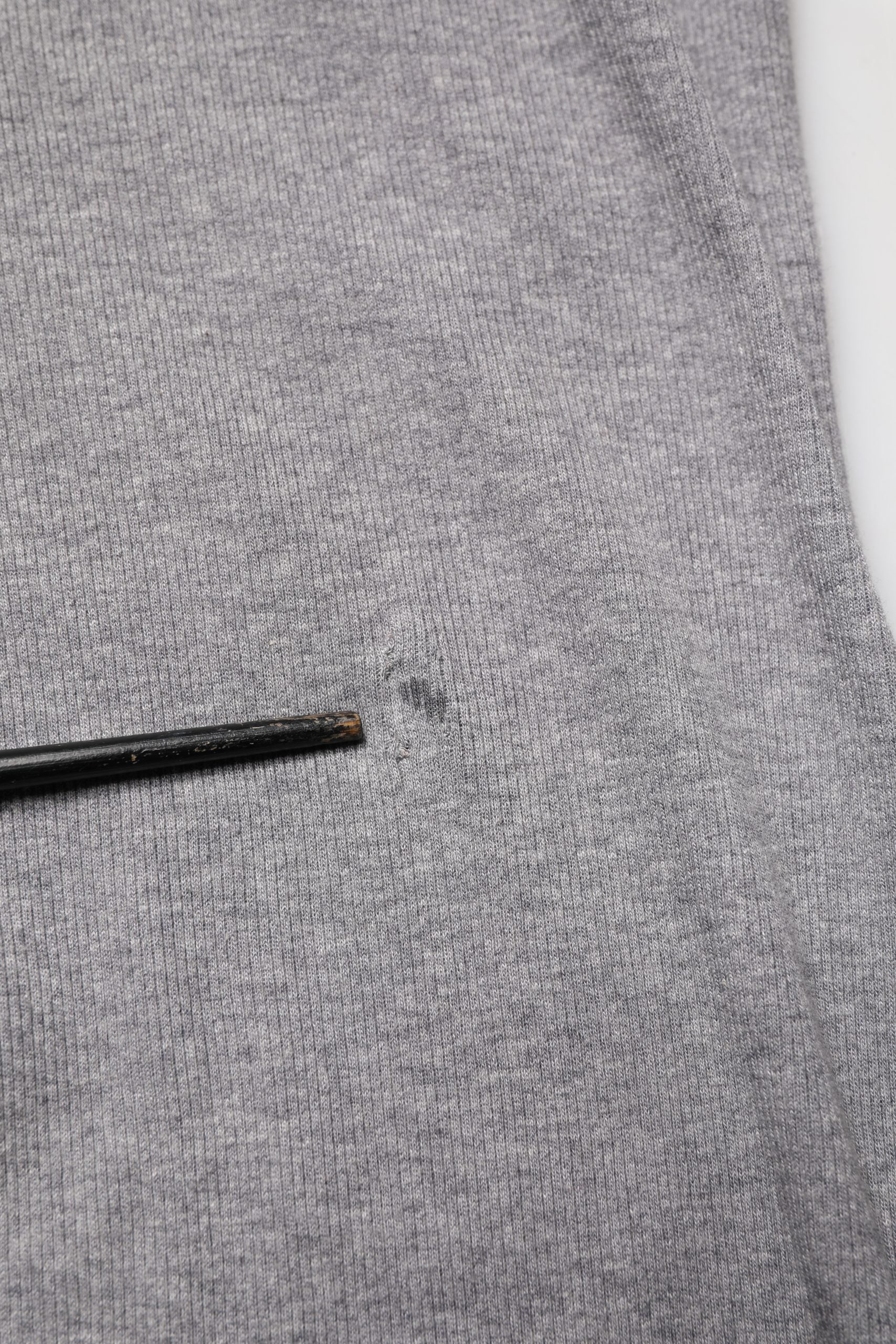 Dolce & Gabbana Gray Ribbed Cotton Long-Sleeve Henley  T-shirt