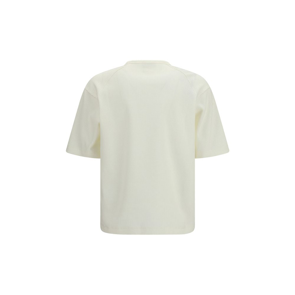 LAMINAR White Polyester T-Shirt
