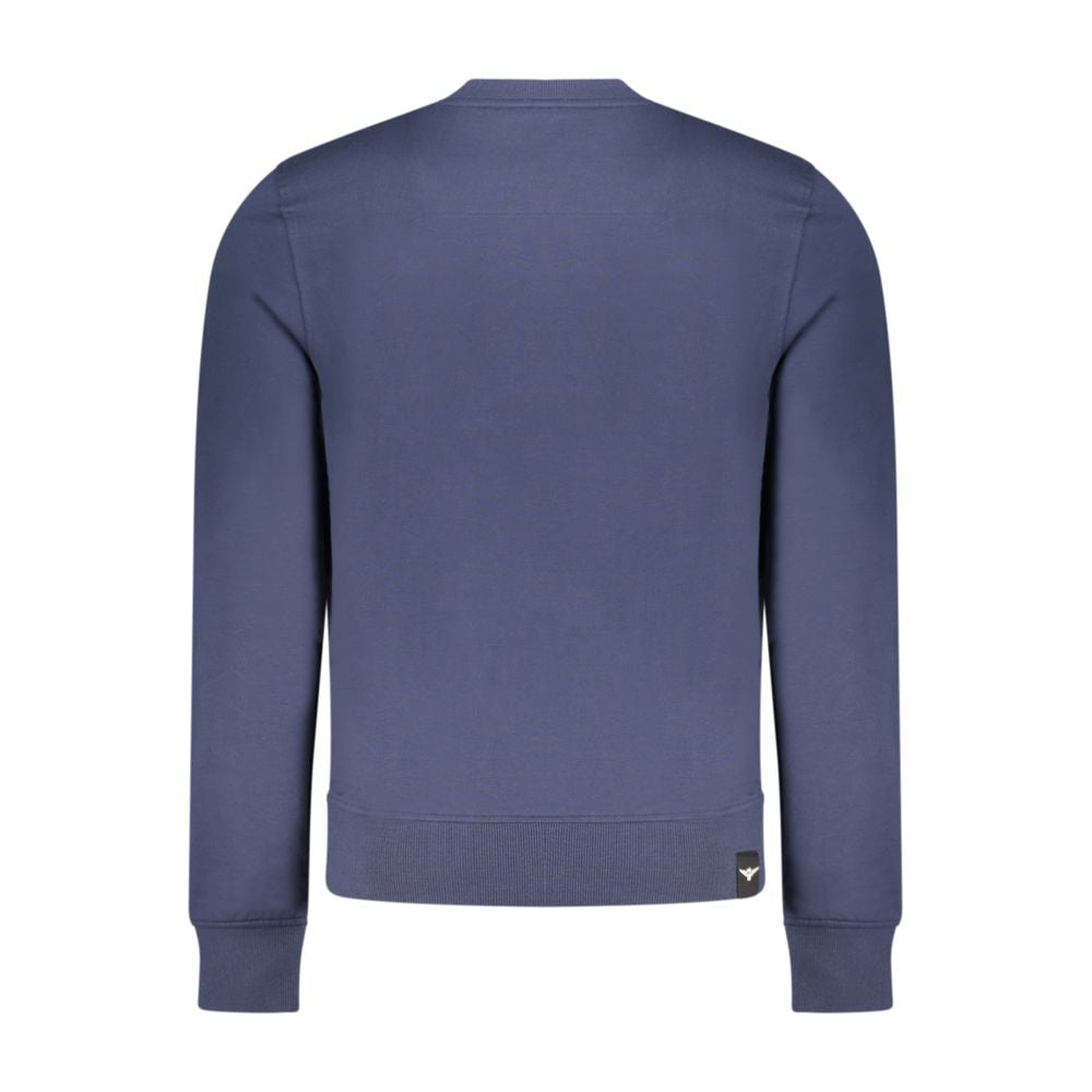 Accademia Militare Blue Cotton Men's Sweatshirt