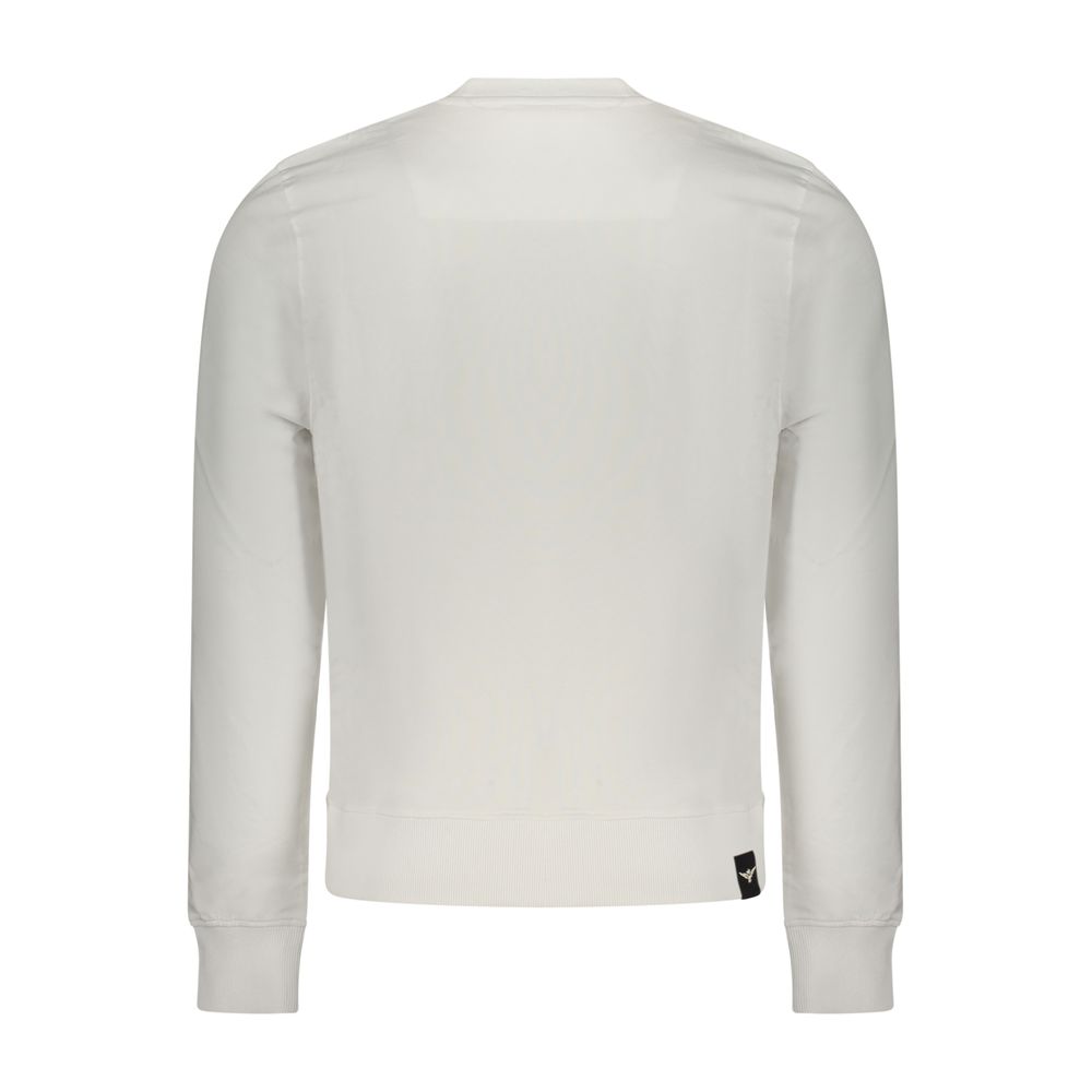 Accademia Militare Bianco Cotton Men Sweatshirt LUNESCAPE