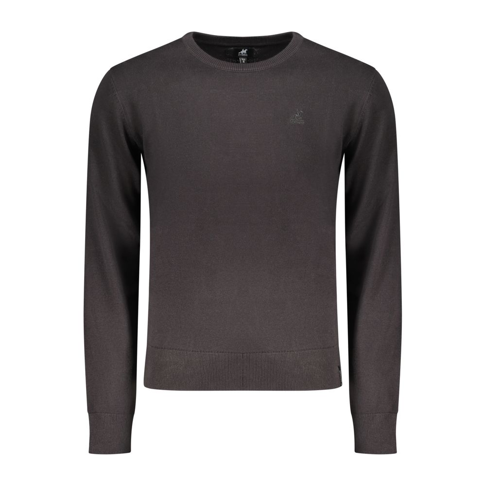 U.S. Grand Polo Black Cotton Men's Shirt
