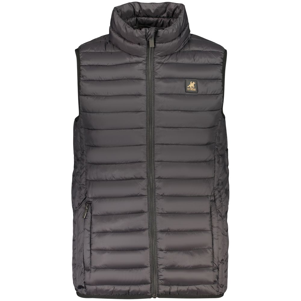 U.S. Grand Polo Nero Poliestere Men Gilet