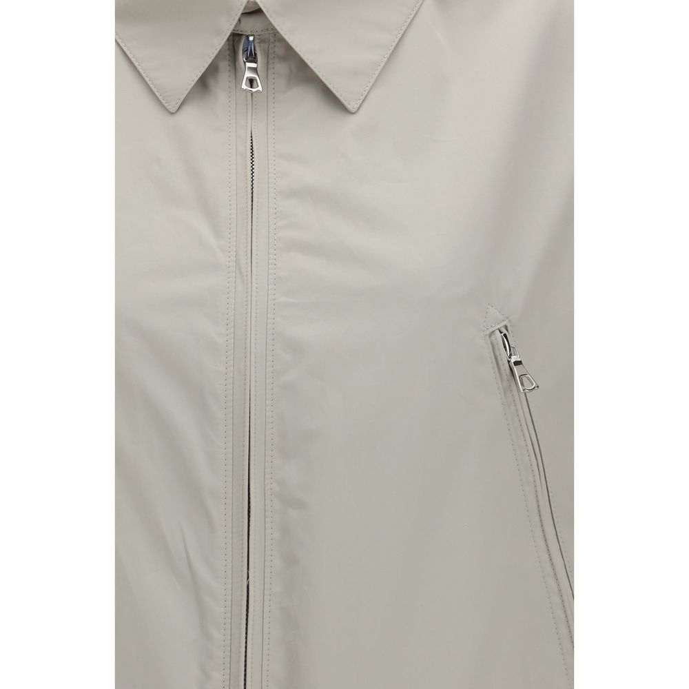 RIER Gray Cotton Shell Jacket