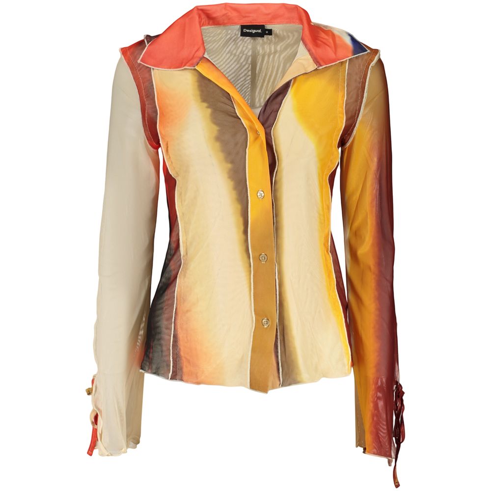 Desigual Beige Polyester Women Shirt