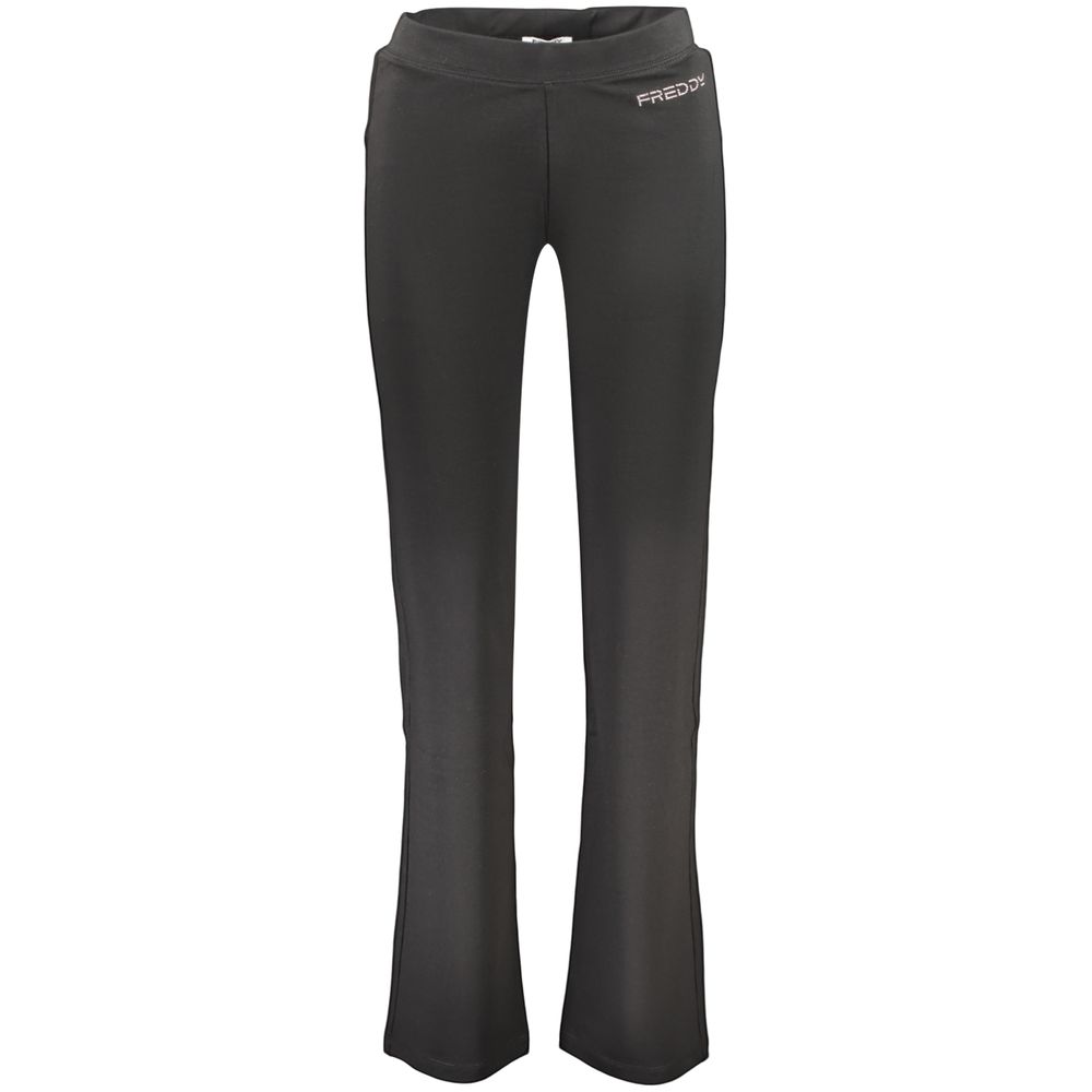 Freddy Black Cotton Women's Trousers