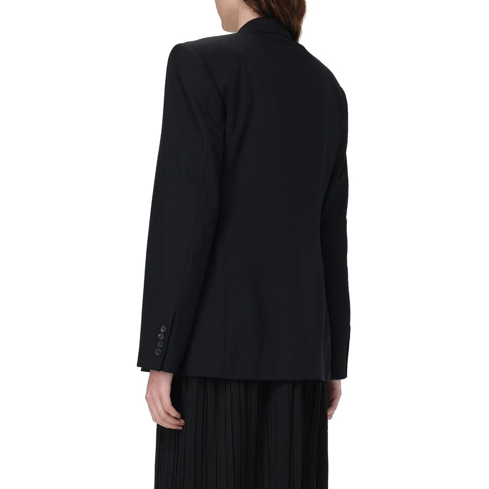Balenciaga Black Wool Full-Length Jacket