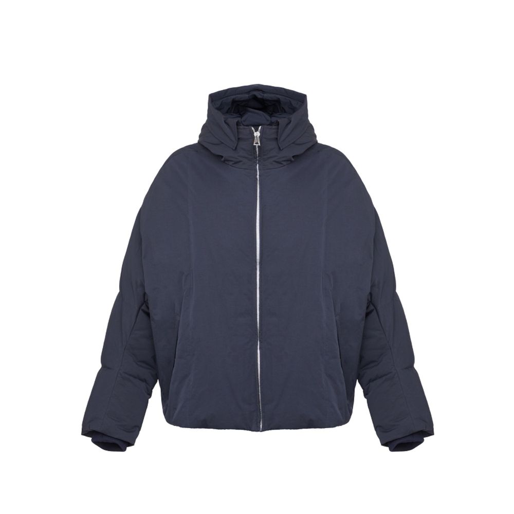 Bottega Veneta Blue Polyamide Full-Length Jacket