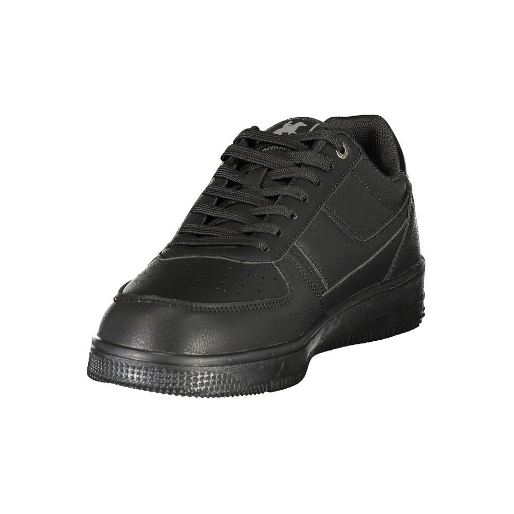 U.S. Grand Polo Black Polyurethane Men's Sneaker