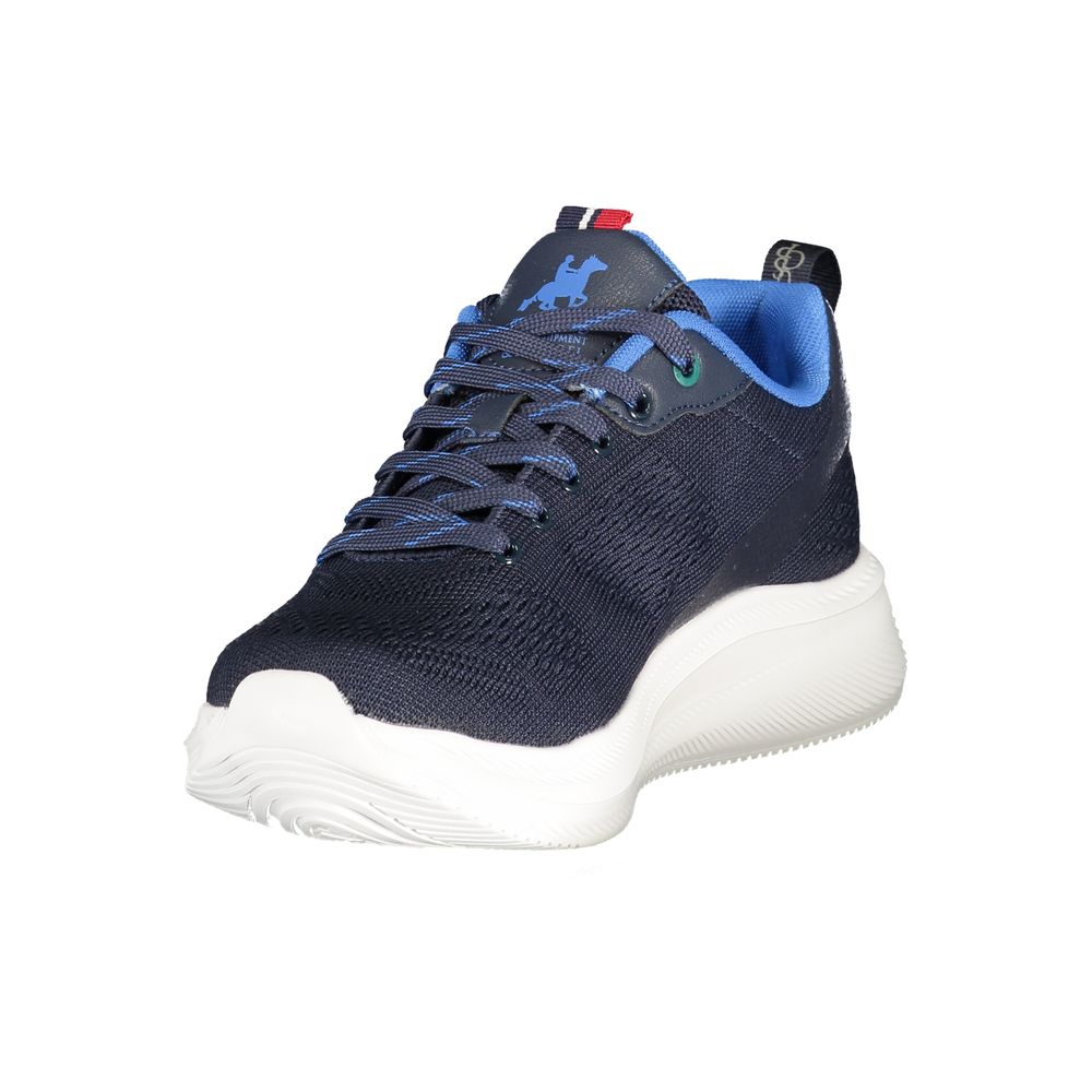 U.S. Grand Polo Blue Polyester Mens Sneaker