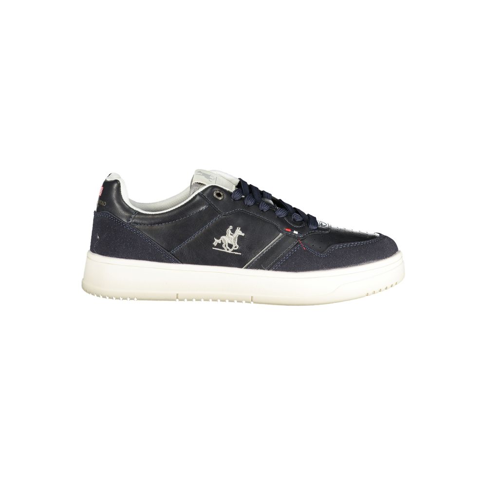 U.S. Grand Polo Blue Polyester Men's Sneaker