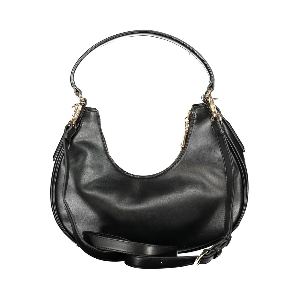 Mario Valentino Black Polyethylene Handbag LUNESCAPE