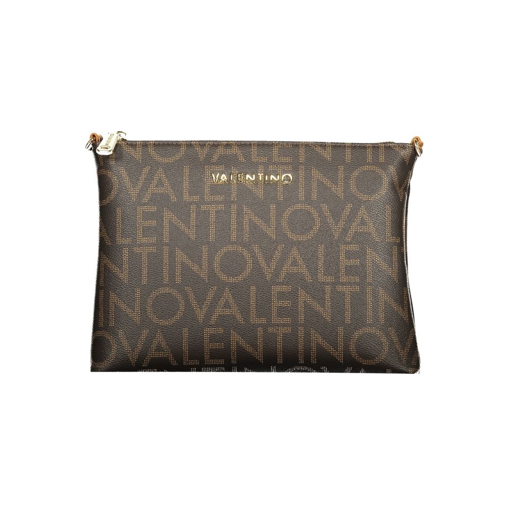 Mario Valentino Brown Polyurethane Women's Bag