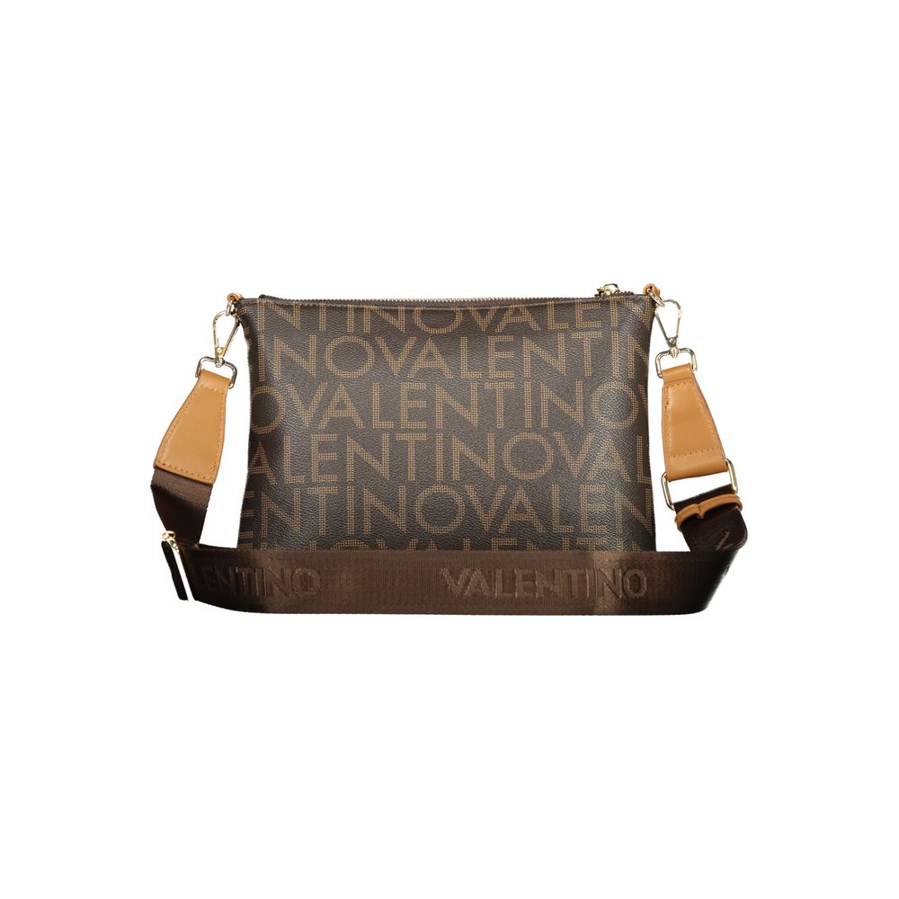 Mario Valentino Brown Polyurethane Women's Bag