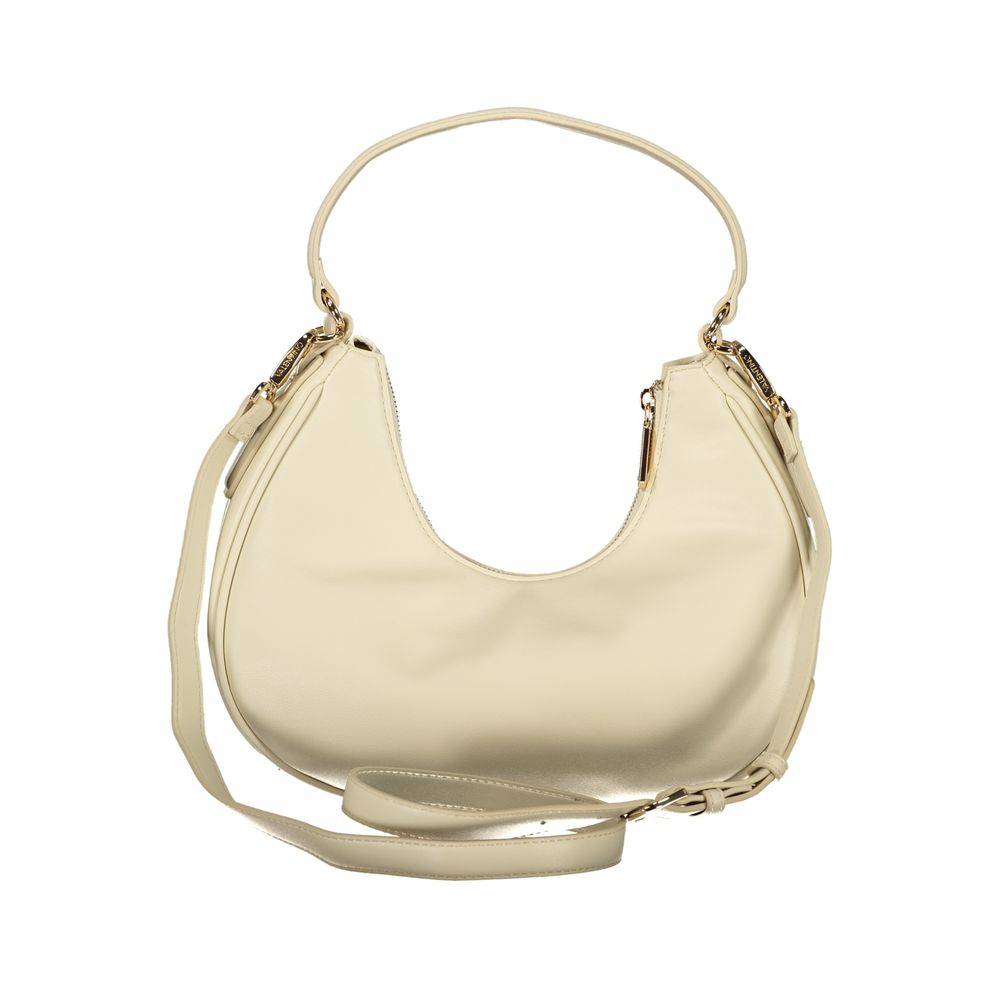 Mario Valentino Beige Polyethylene Handbag LUNESCAPE