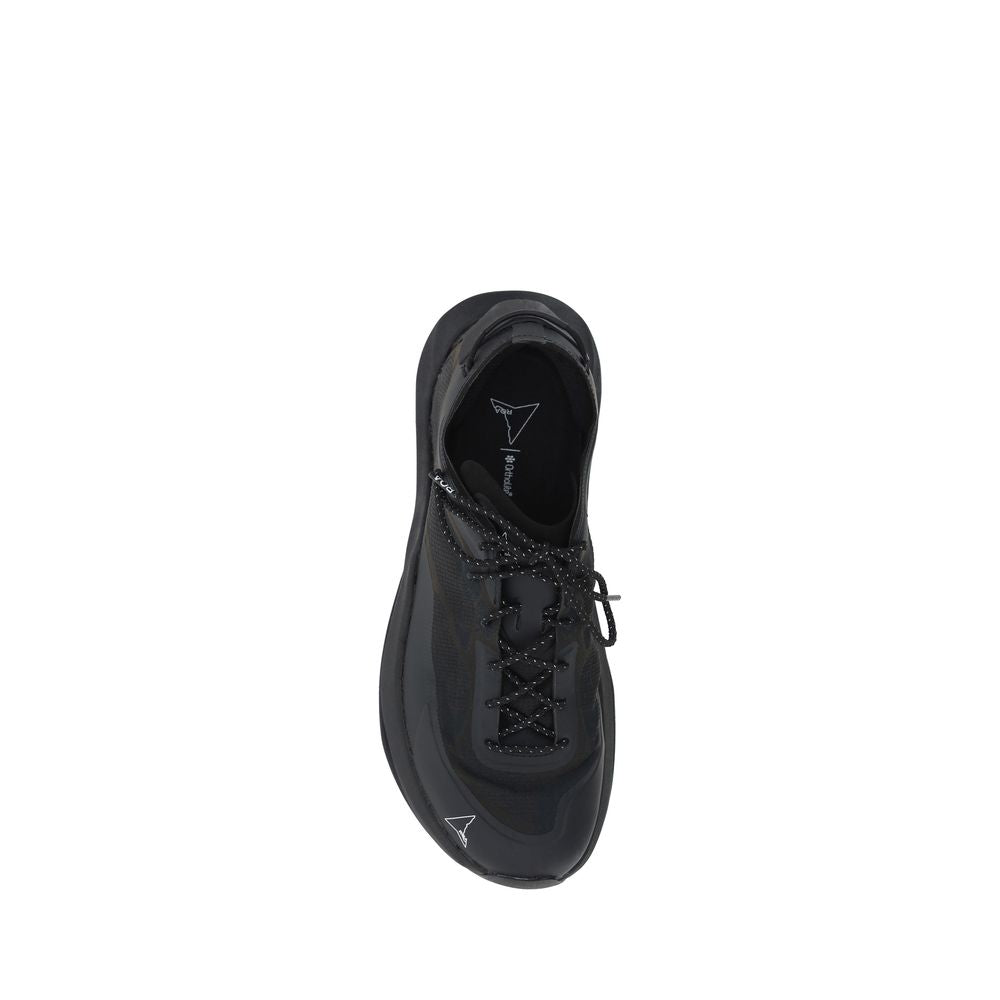 ROA Black Polyester Athletic Sneakers