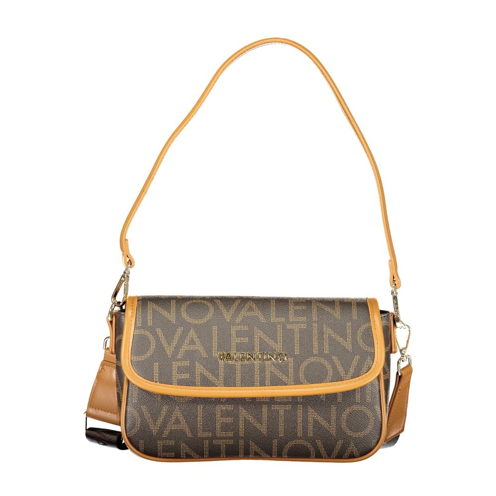 Mario Valentino Brown Polyurethane Women's Bag
