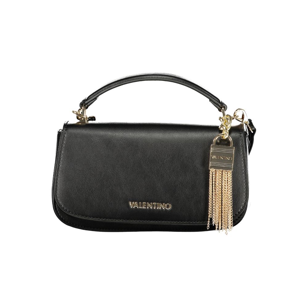 Mario Valentino Black Polyurethane Women's Bag