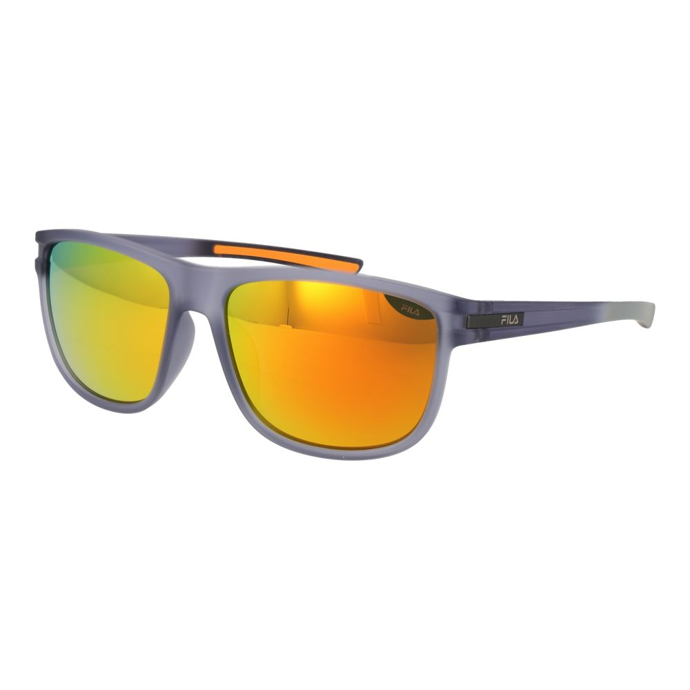 Fila Gray Plastic Sunglasses