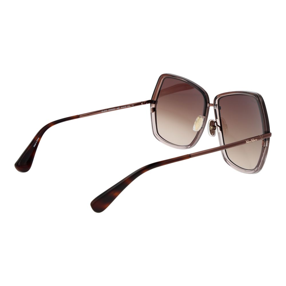 Max Mara Bronze Metal Sunglasses