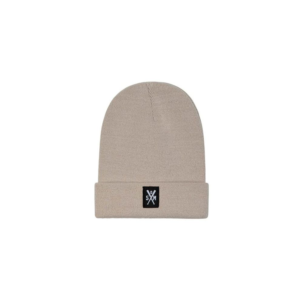 5TATE OF MIND Beige Marabou Beanie