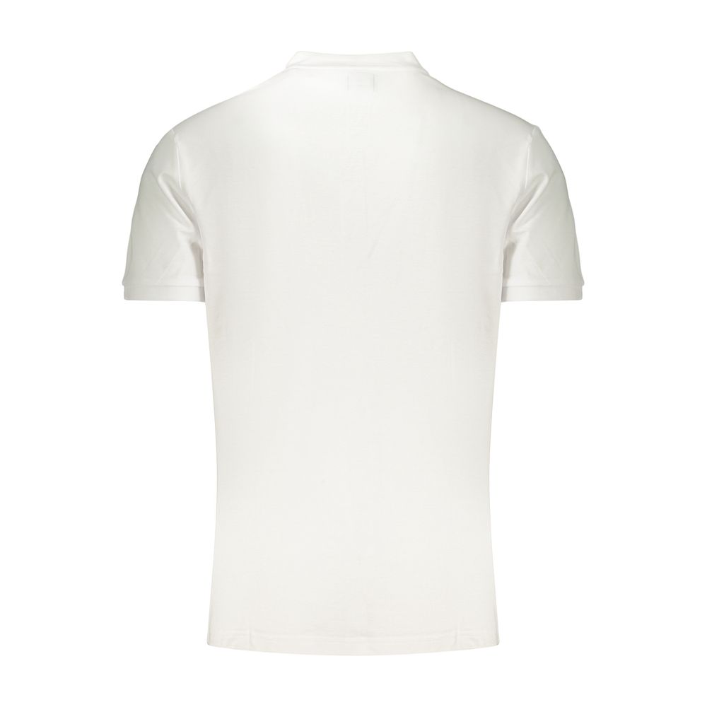 U.S. Grand Polo White Cotton Men's Polo Shirt