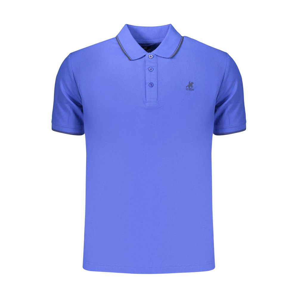 U.S. Grand Polo Blue Cotton Men's Polo Shirt