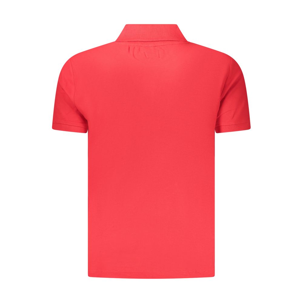 U.S. Grand Polo Red Cotton Men's Polo Shirt