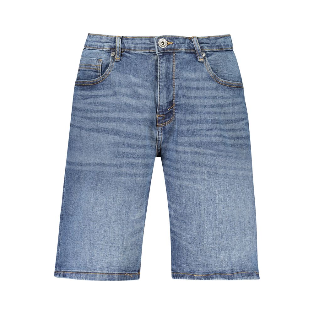 U.S. Grand Polo Blue Cotton Mens Short