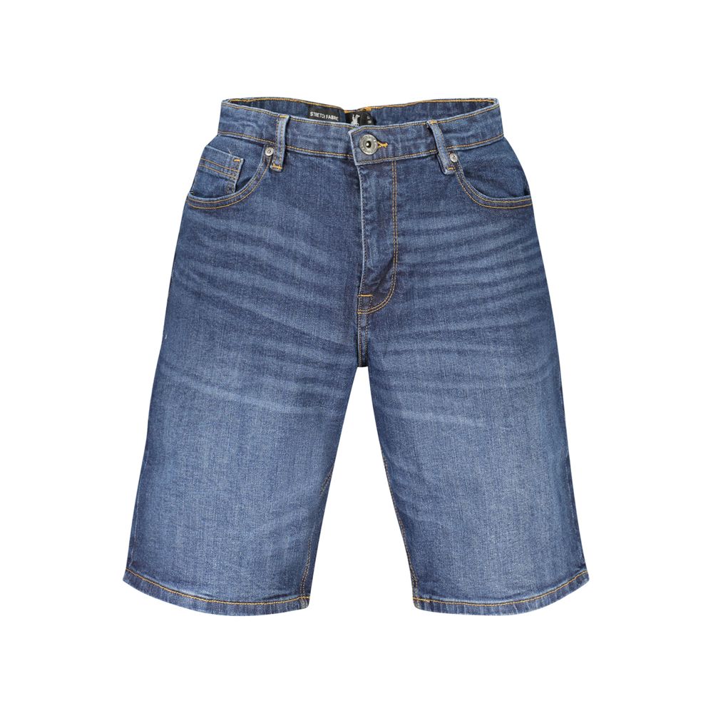 U.S. Grand Polo Blue Cotton Mens Short