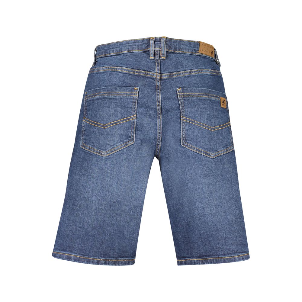 U.S. Grand Polo Blue Cotton Mens Short