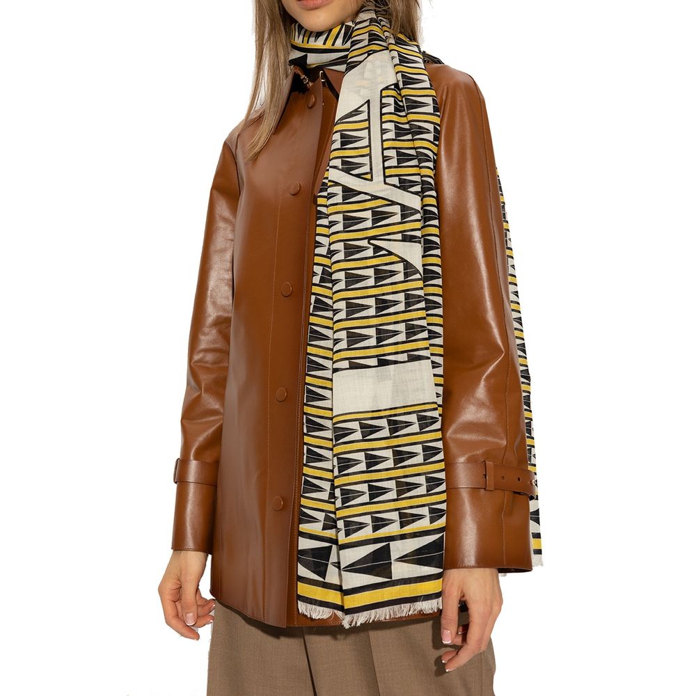 Lanvin Bicolor Wool Foulard
