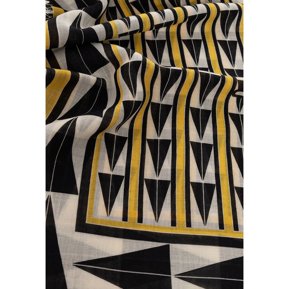 Lanvin Bicolor Wool Foulard