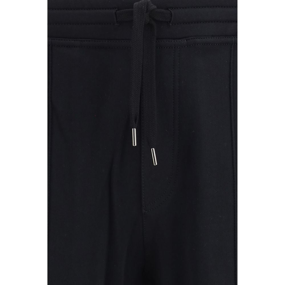 Brunello Cucinelli Black Cotton Joggers (Workout Pants)
