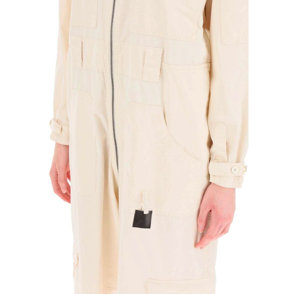 Maison Margiela White Cotton Jumpsuit