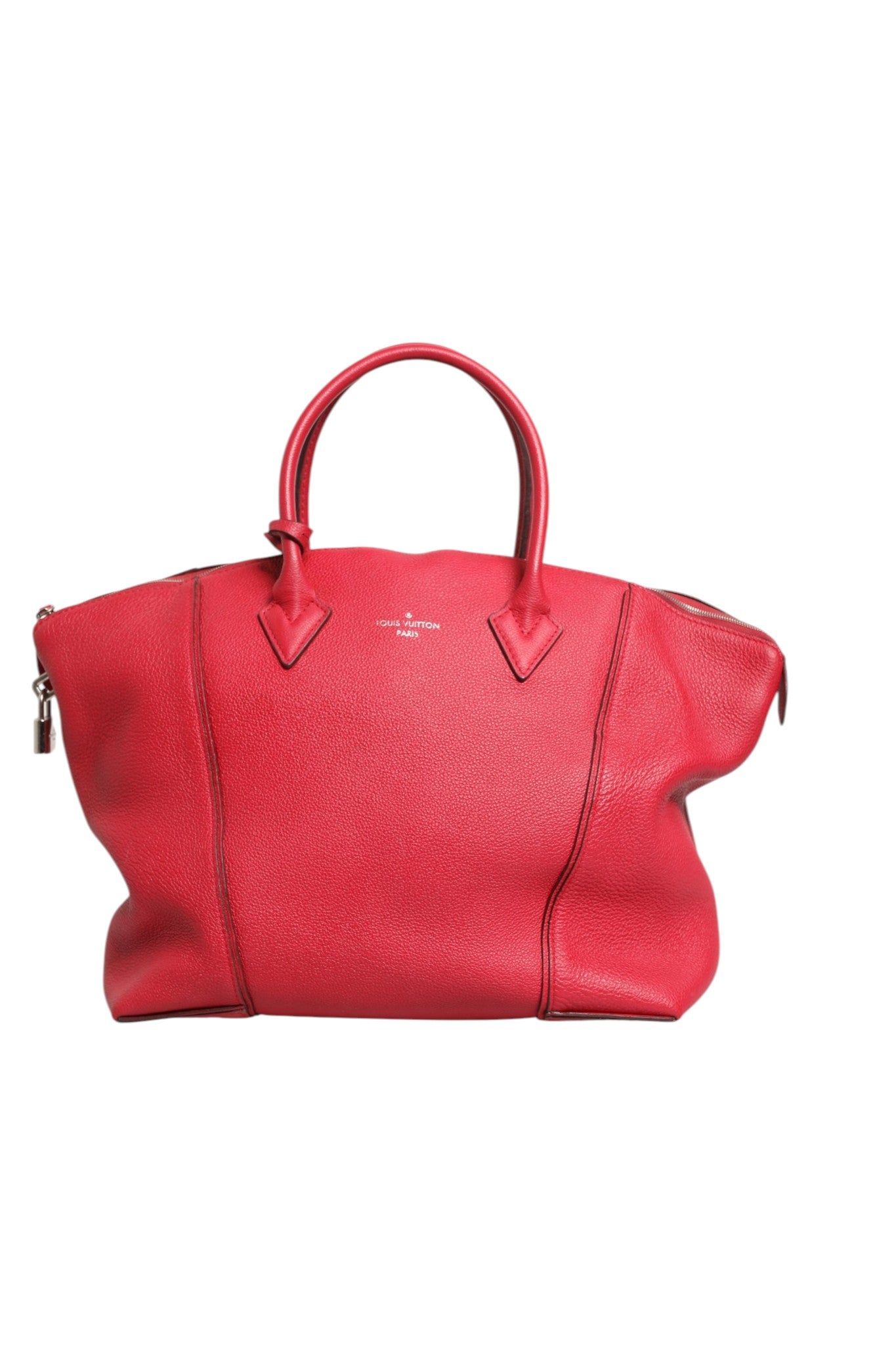 Louis Vuitton Griotte Taurillon Leather Soft Lockit MM Crossbody Bag